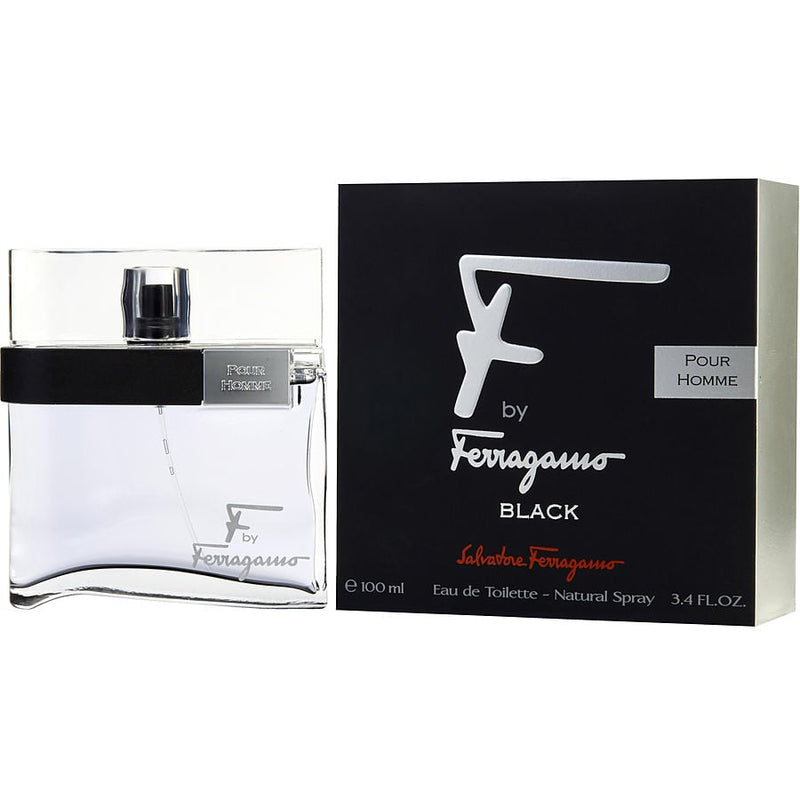 Salvatore Ferragamo F Black M 100ml Spray Boxed