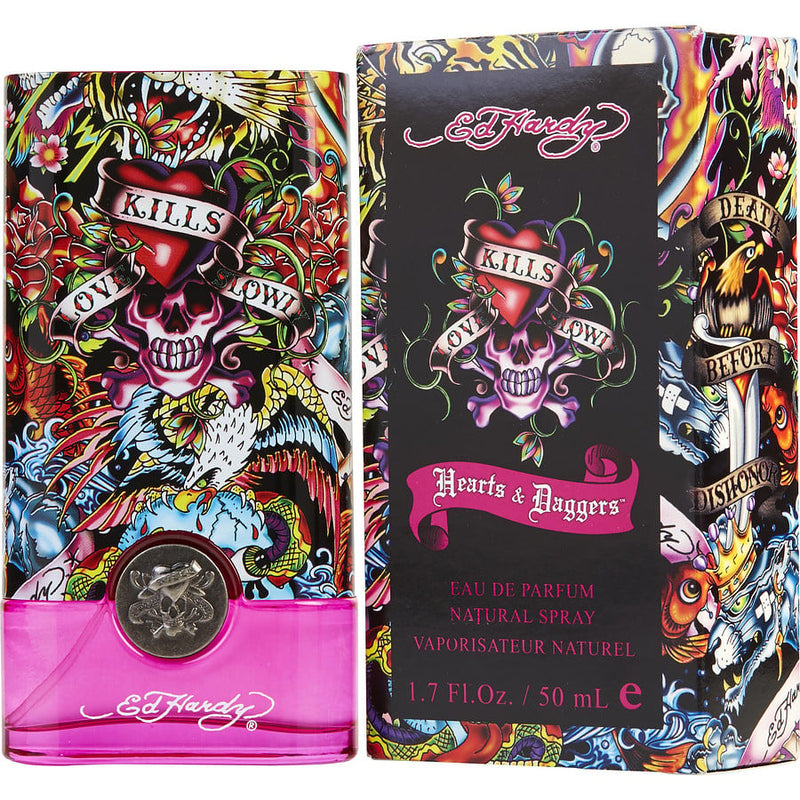 Ed Hardy Hearts Daggers W 50ml Boxed