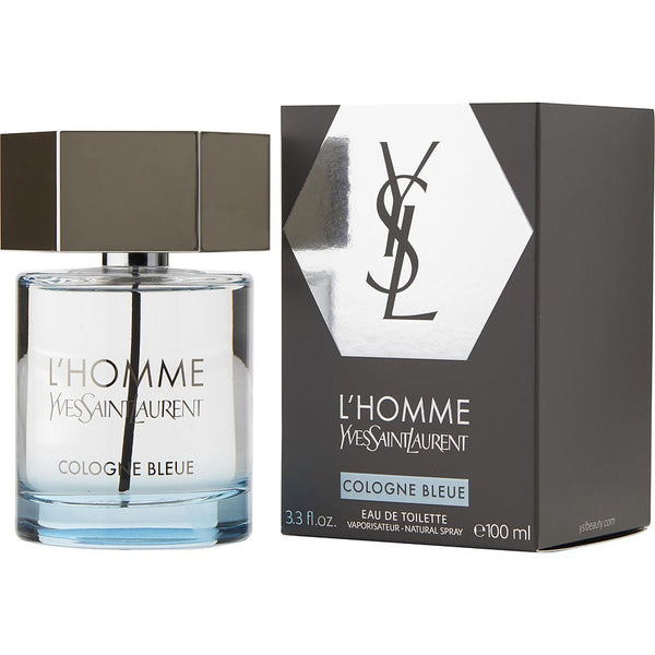 Yves Saint Laurent Lhomme Cologne Bleue M 100ml Boxed