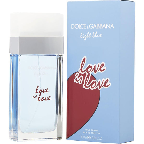 Dolce  Gabbana Light Blue Love Is Love W 100ml Spray Boxed