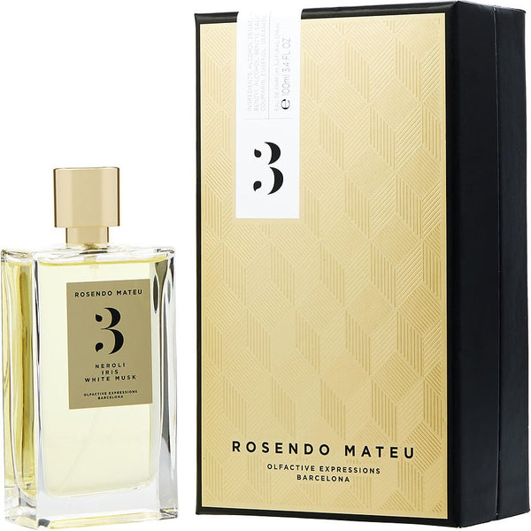 Rosendo Mateu No 3 Neroli Iris White Musk EDP M 100ml Boxed