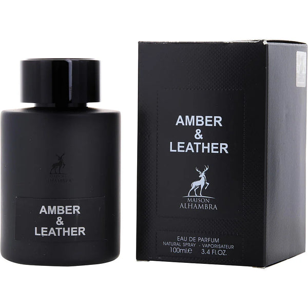 Lattafa Alhambra Opulence Leather Formerly Amber Leather EDP 100ml Boxed