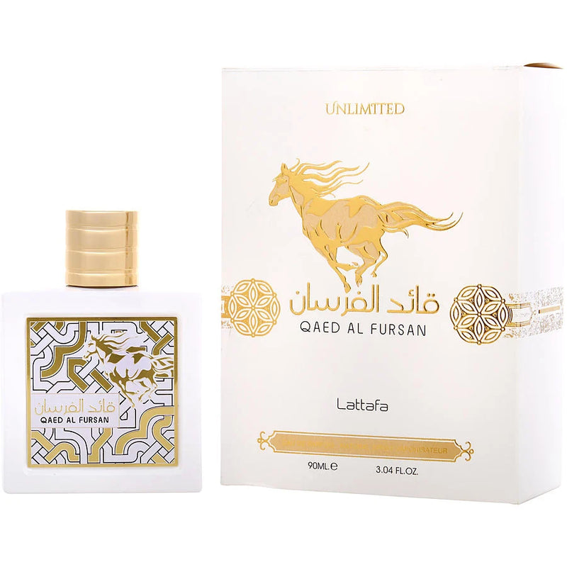 Lattafa Qaed Al Fursan Unlimited Edition M EDP 90ml Boxed