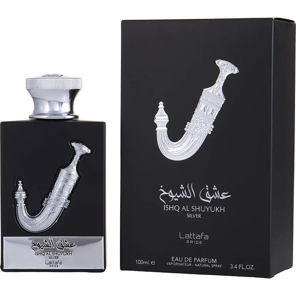 Lattafa Ishq Al Shuyukh Silver EDP M 100ml Boxed