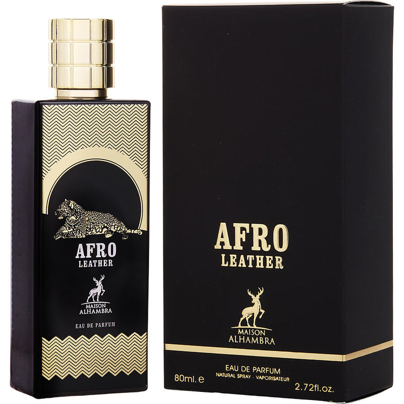 Lattafa Afro Leather EDP M 80ml Boxed