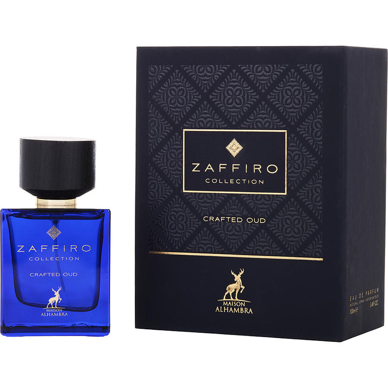 Lattafa AlHambra Zafiro Collection Crafted Oud M EDP 100ml Boxed