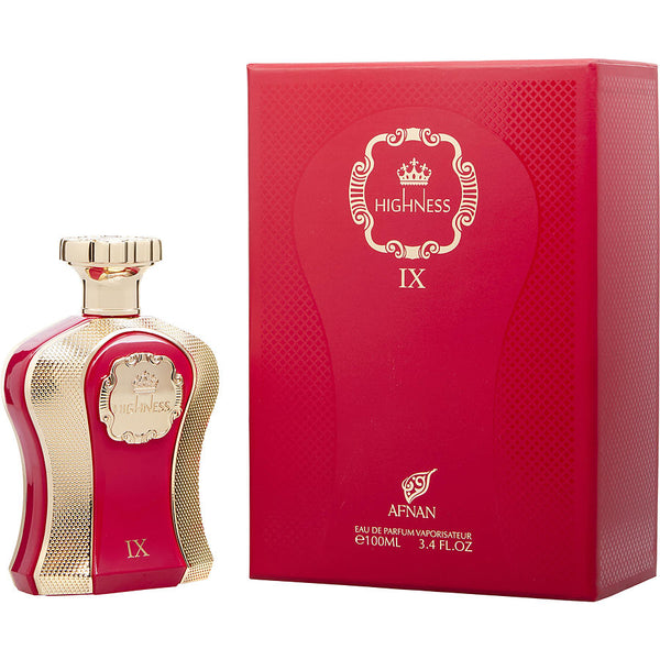 Afnan IX Her Highness Maroon EDP W 100ml Boxed BELVIA