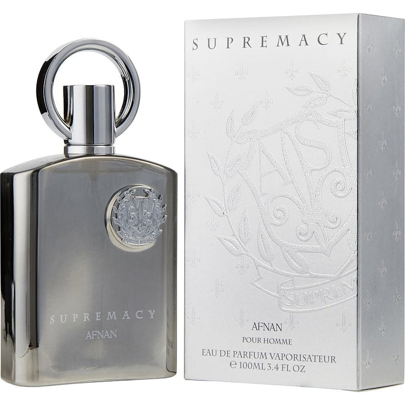 Afnan Supremacy Silver EDP M 100 ml Boxed BELVIA