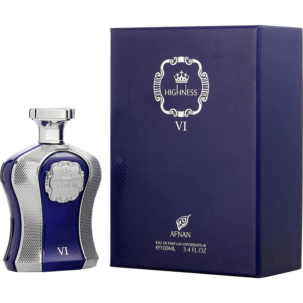 Afnan VI His Highness Blue EDP M 100ml Boxed BELVIA