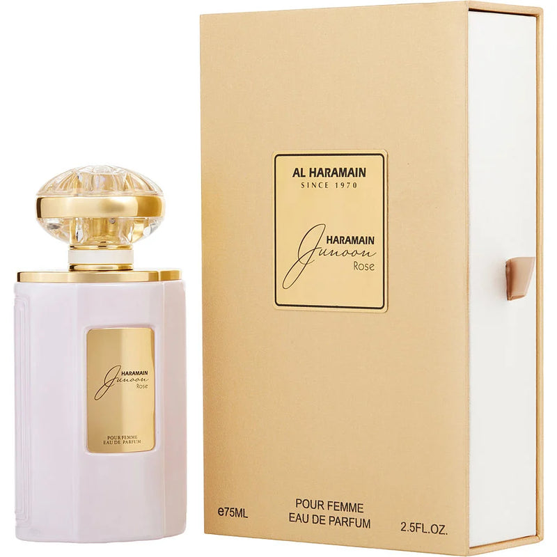 Al Haramain Junoon Rose M EDP 75ml Boxed BELVIA