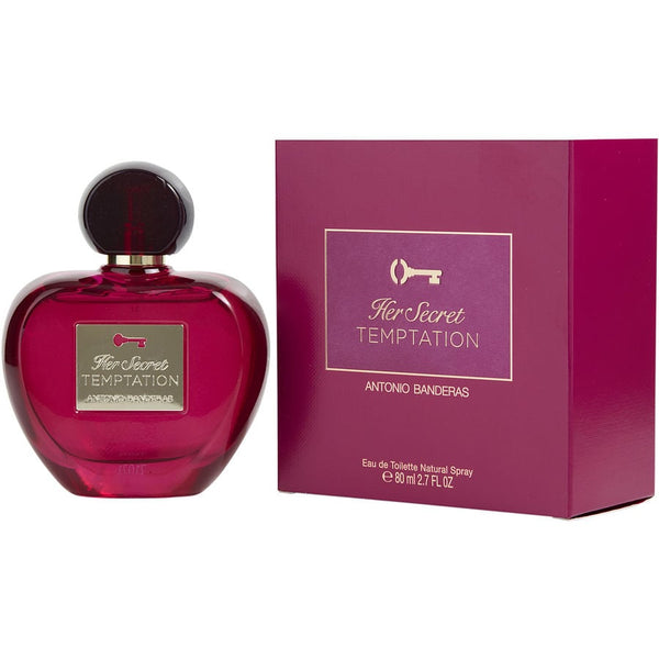 Antonio Banderas Her Secret Temptation EDT W 80ml Boxed BELVIA