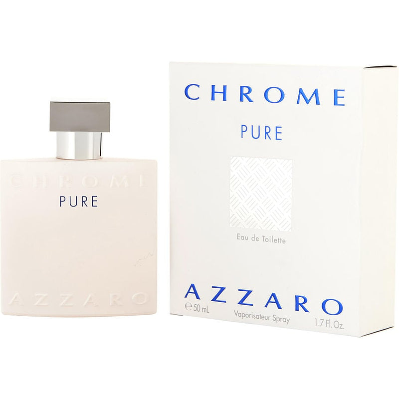 Azzaro Chrome PURE EDT M 50ml Boxed BELVIA